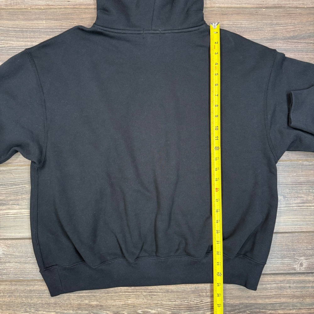 Polo Ralph Lauren Women‎ Size Large Hoodie Black Polo Bear Tuxedo Fleece NWT - Picture 6 of 8
